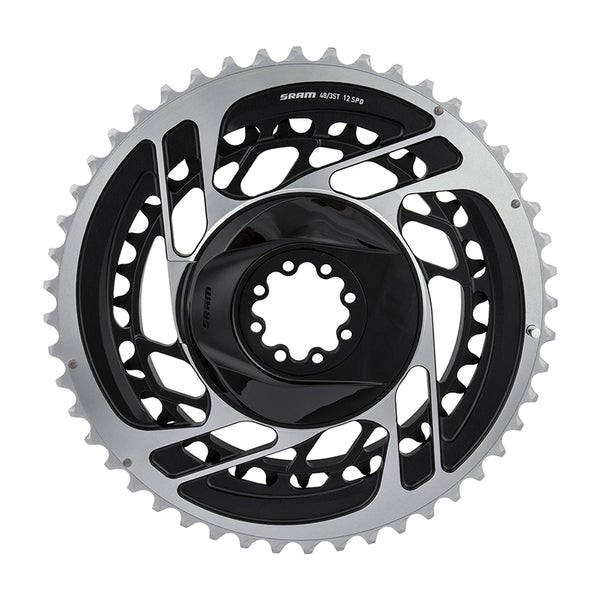 SRAM Red AXS 2x Chainring Teeth: 35/48 Speed: 12 BCD: Direct Mount Pair Aluminum Grey