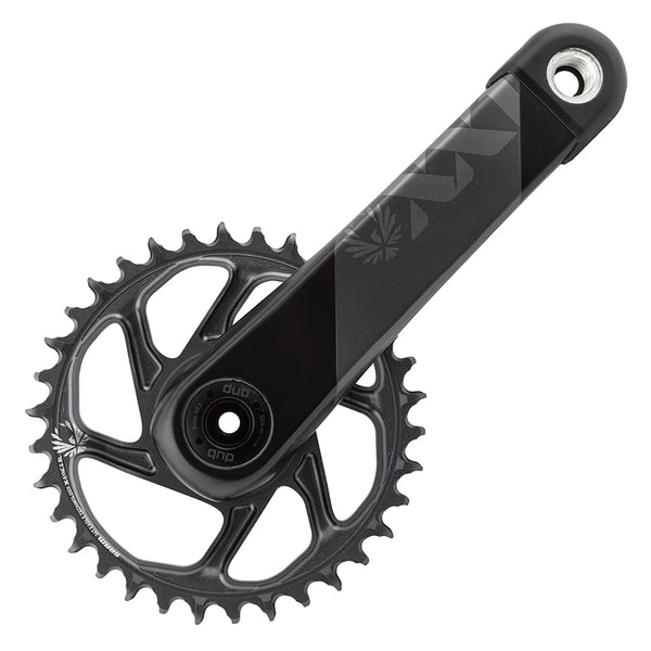 SRAM XX1 Eagle AXS Boost Crankset - 170mm 12-Speed 34t Direct Mount DUB Spindle Interface Gray