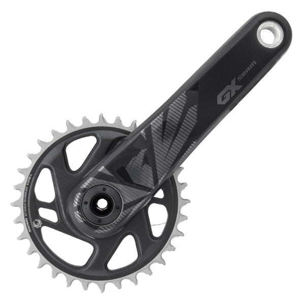 SRAM GX Eagle Carbon Boost Crankset - 175mm 12-Speed 32t Direct Mount DUB Spindle Interface Lunar