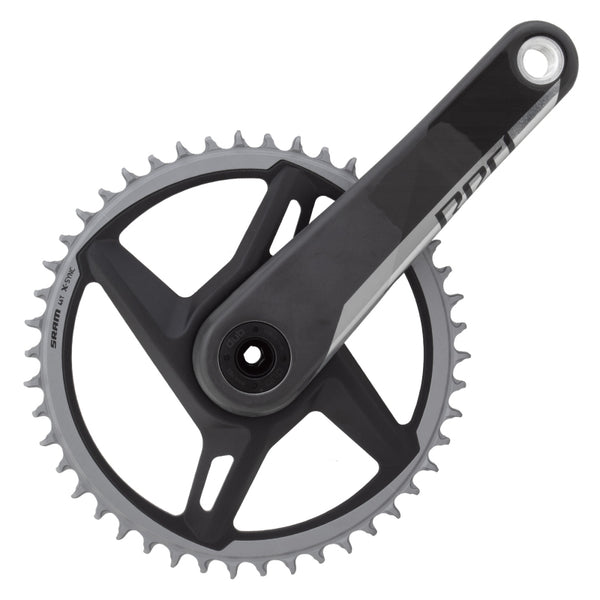 SRAM Red 1 AXS DM Crankset Speed: 12 Spindle: 28.99mm BCD: Direct Mount 46 DUB 172.5mm Black Road