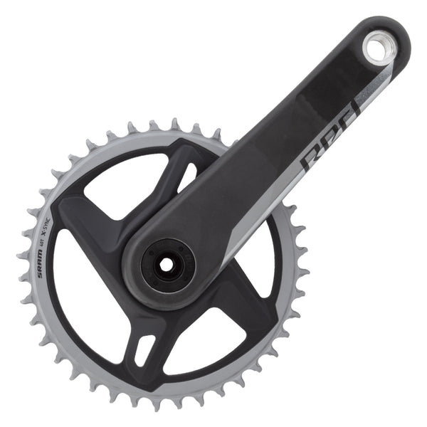 SRAM Red 1 AXS DM Crankset Speed: 12 Spindle: 28.99mm BCD: Direct Mount 40 DUB 170mm Black Road