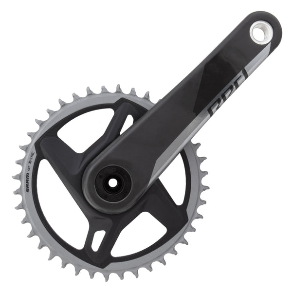 SRAM RED 1 AXS Crankset - 175mm 12-Speed 40t 8-Bolt Direct Mount DUB Spindle Interface Natural Carbon D1