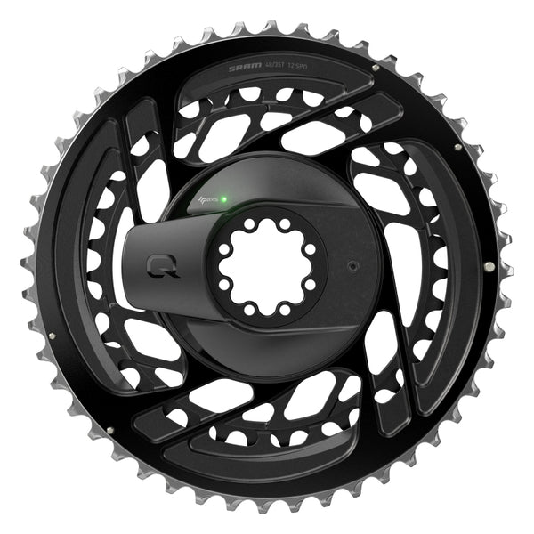 SRAM Force AXS 2x Power Meter Chainring Kit - 48/35t 2x12-Speed 8-Bolt Direct Mount BLK D2