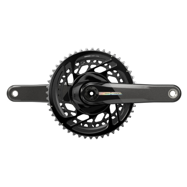 SRAM Force Crankset - 170mm 2x 12-Speed 48/35t Direct Mount DUB Spindle Interface Iridescent Gray D2