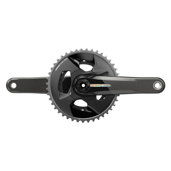 SRAM Force Wide Crankset - 170mm 2x 12-Speed 43/30t 94 BCD DUB Spindle Interface Iridescent Gray D2