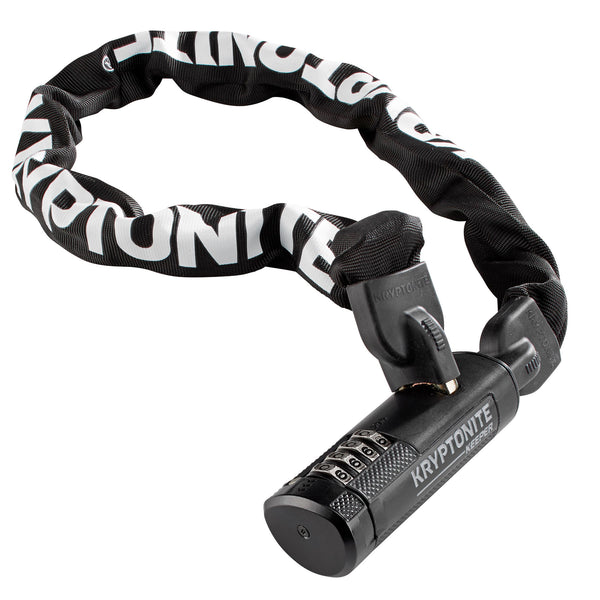 Kryptonite Keeper 712 Combination Integrated Chain Black