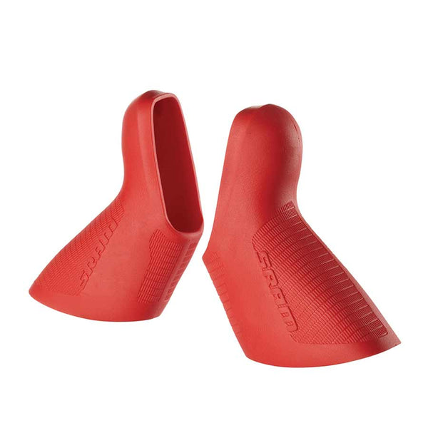 SRAM Cable Brake Hood Covers Red Fit 2013 Red 10-Speed Red 22 Force 22 Rival 22 Pair