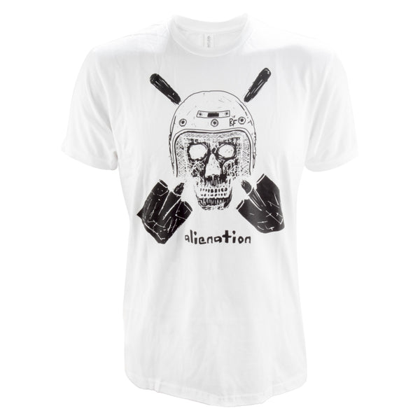 Alienation Undead Trailboss  XL Unisex White 100% Cotton Undead Trail Boss