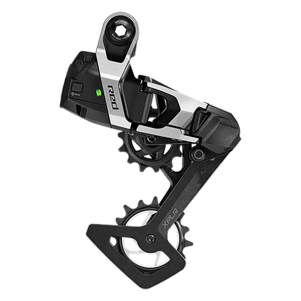 SRAM RED XPLR AXS Rear Derailleur - For RED XPLR 1x 13-Speed 46t Max UDH Hangerless Battery Not Included BLK/Silver E1