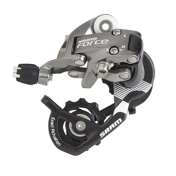 SRAM Force WiFli Rear Derailleur - 10 Speed Medium Cage Black/Silver