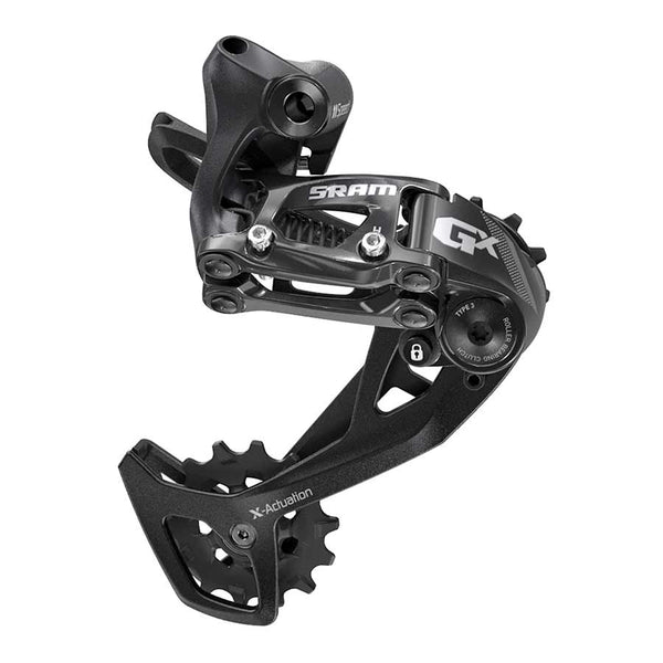 SRAM GX Rear Derailleur - 11 Speed Long Cage Black 2x With Clutch