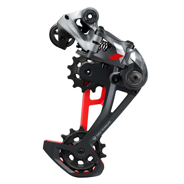 SRAM X01 Eagle Rear Derailleur - 12-Speed Long Cage 52t Max Red