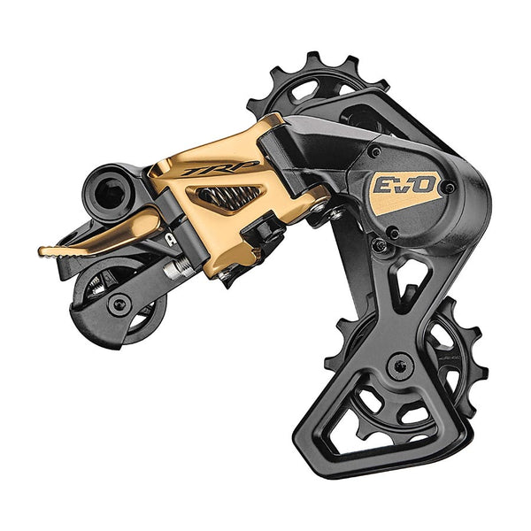 TRP EVO 7 Rear Derailleur Speed: 7 Cage: Short Gold