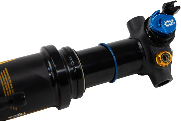 Ohlins TXC2 Rear Shock - Metric 165mm x 45mm Remote Actuated Twin-Tube Damper Adjustable Volume Air Spring Trunnion BLK