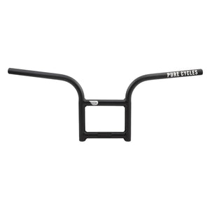Pure cycles eBike Box Riser Bars 22.2mm 26.75` 8.3` 3° 10° Black Mountain Riser Alloy