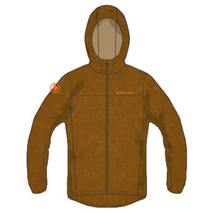 Endura Hummvee Windproof Shell Jacket  XL Trail Bronze