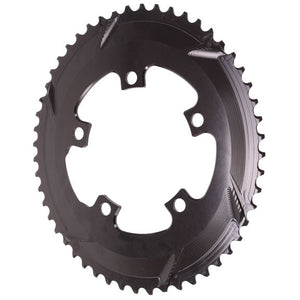 absoluteBLACK Premium Oval Road Chainring 5x110BCD 52T - Blk 
