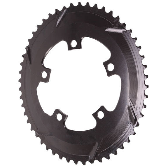 absoluteBLACK Premium Oval Road Chainring 5x110BCD 52T - Blk 