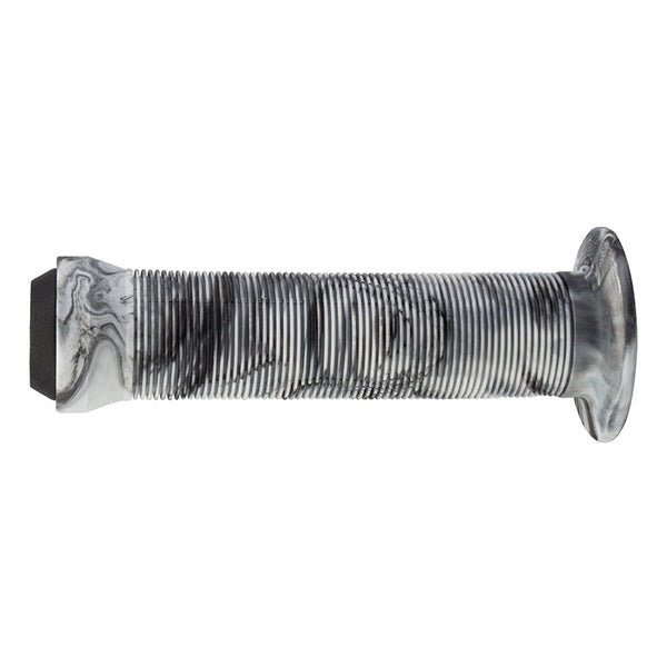 Black ops Circle Grips White/Black 145mm w/ Flange