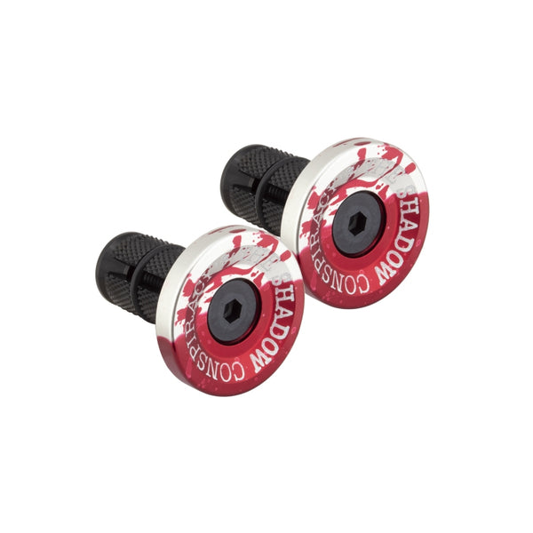 The shadow conspiracy Deadbolt End Plugs Crimson Red Expander Plug