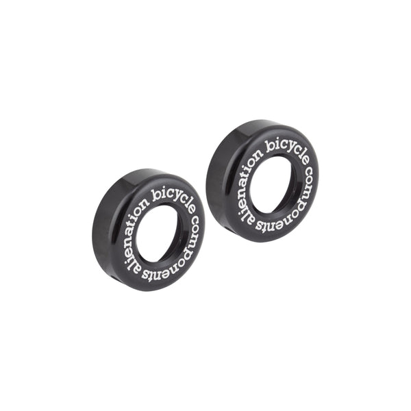 Alienation Stooges Bar End Caps Black