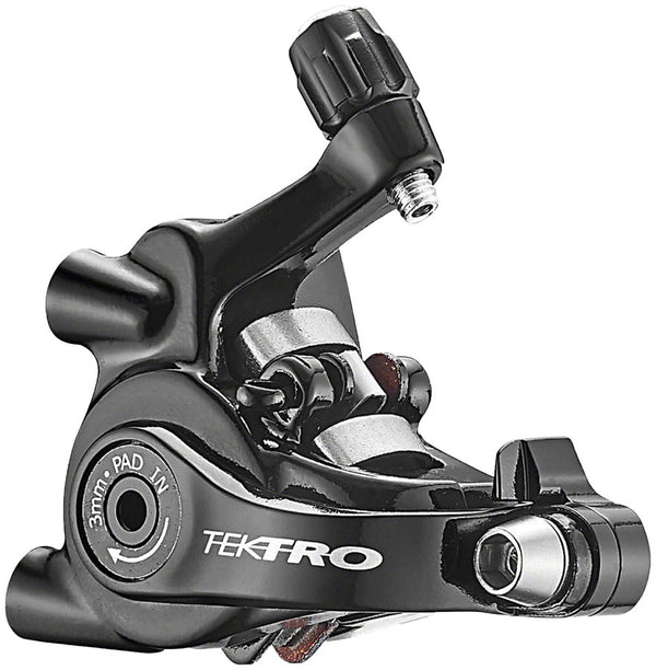 Tektro MD-C550 Mechanical Disc Brake Caliper - Flat Mount For Short-Pull Road Levers BLK OE Packaging