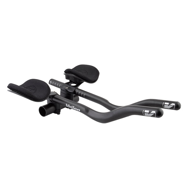 Full speed ahead Vision Trimax Carbon Clip-On 31.8mm 230-290mm 24.5mm 5° Black Aero Bars Carbon