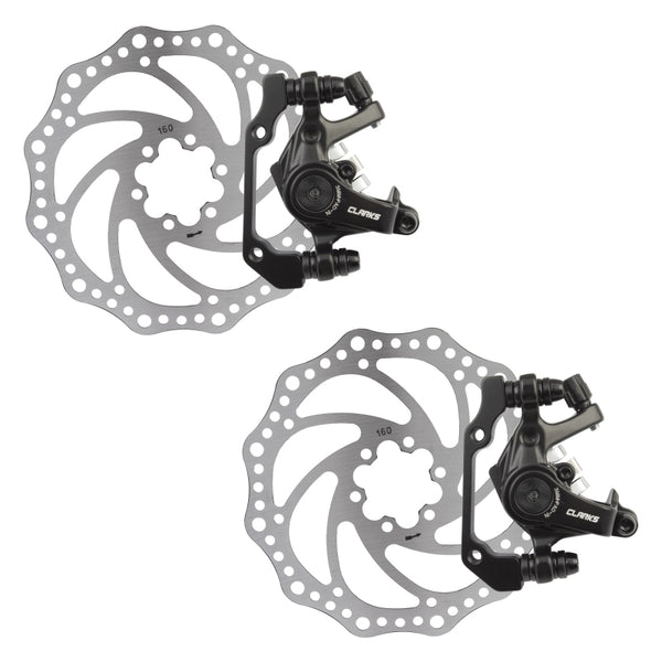 Clarks CXR-01 Mechanical Disc Brake Pair disc brake Black