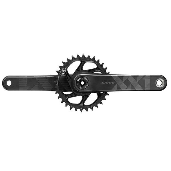 SRAM XX1 Eagle Carbon Boost Crankset - 170mm 12-Speed 34t Direct Mount DUB Spindle Interface BLK