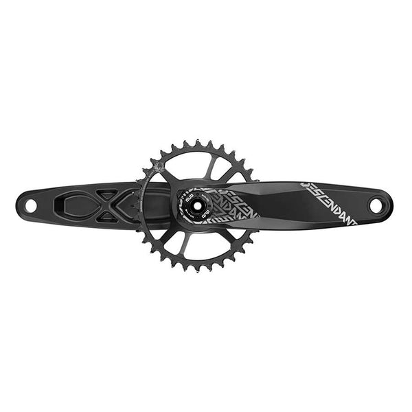 TruVativ Descendant 6K Aluminum Eagle Boost Crankset - 170mm 12-Speed 32t Direct Mount DUB Spindle Interface BLK