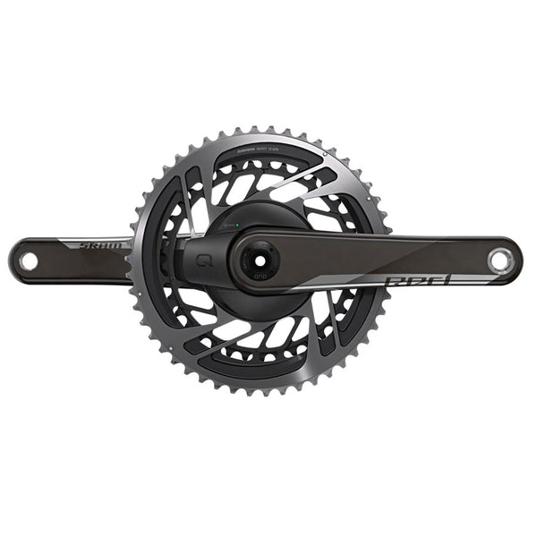 SRAM Red AXS Quarq Power Meter Crankset Speed: 12 Spindle: 28.99mm BCD: Direct Mount 48/35 DUB 172.5mm Black Road