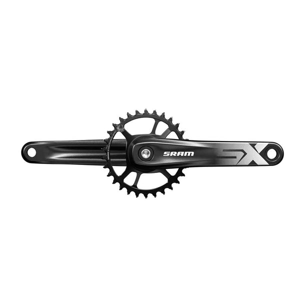 SRAM SX Eagle Boost 148 Crankset - 175mm 12-Speed 32t Direct Mount Power Spline Spindle Interface BLK A1