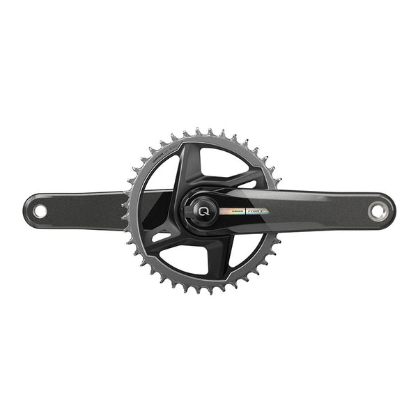 SRAM Force 1 AXS Wide Power Meter Crankset - 167.5mm 12-Speed 40t Direct Mount DUB Spindle Interface Iridescent Gray D2