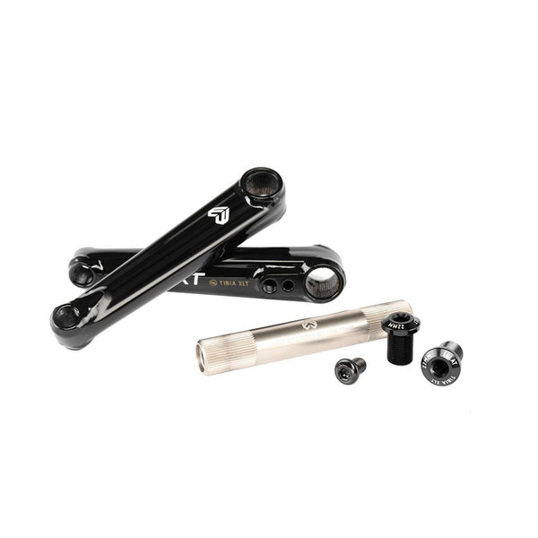 Eclat Tibia XLT Crankset Spindle: 22mm 22mm 160mm Black BMX Set