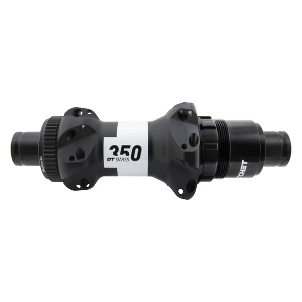 DT Swiss 350 Rear Hub - 12 x 142mm Center-Lock XDR BLK 24H Straightpull 36pt Straight Pull