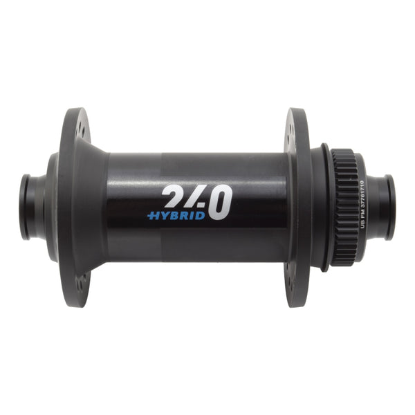 DT Swiss 240 Hybrid Front Hub - 15 x 110mm Center-Lock Black 32H