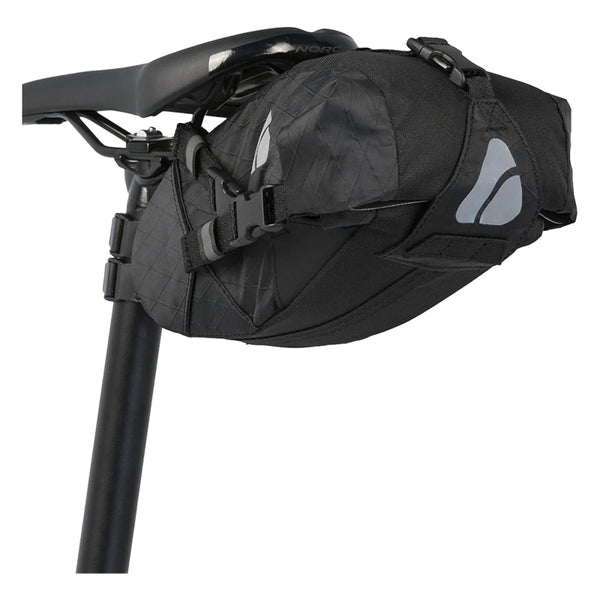 Axiom Ocean-X Seatpack 7 Bag Velcro Straps 10.6 x 6.3 x 5.5 427 c.i. Black