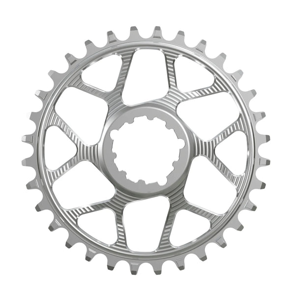 Works Components Round Chainring SRAM 3-Bolt 32T Boost 3mm Slv