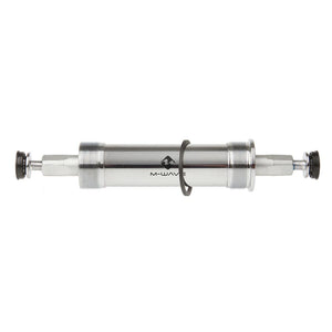 M-Wave Carousel Fat Bike Square Taper BB British 120mm : 179.5mm Silver