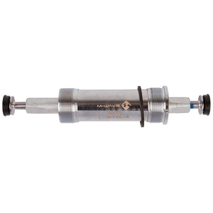 M-Wave Carousel Fat Bike Square Taper BB British 100mm : 159.5mm Silver