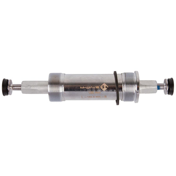M-Wave Carousel Fat Bike Square Taper BB British 100mm : 159.5mm Silver