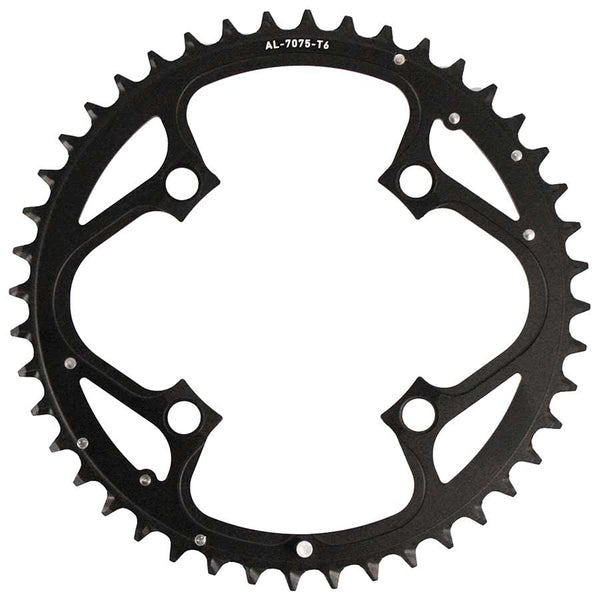 TruVativ Trushift 44T x 104mm Black Alloy Chainring