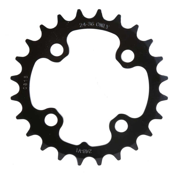 TruVativ Trushift 24T x 64mm Black Chainring Steel