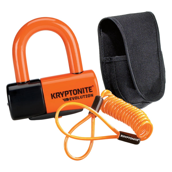 Kryptonite Evolution Disc Lock Premium Pack 14mm Key Orange 8 of 10
