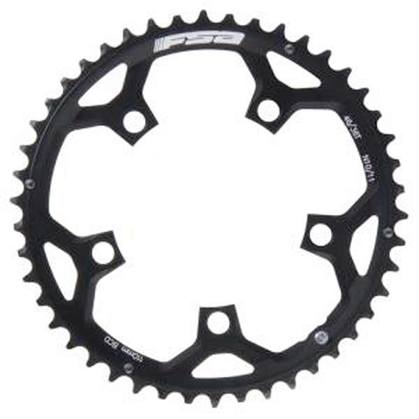 Full Speed Ahead Pro Road Chainring - 53t 130 BCD Aluminum N11 Black