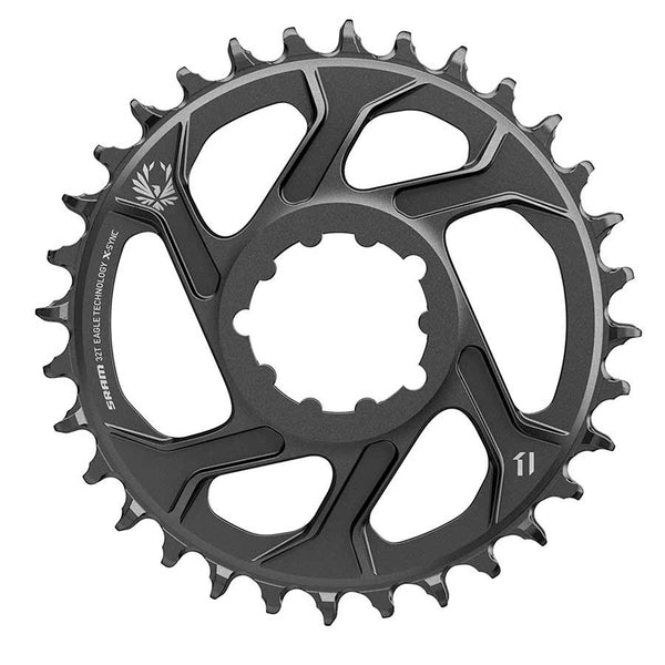 SRAM X-Sync 2 Eagle Direct Mount Chainring - 32 Tooth 3mm Boost Offset 12-Speed BLK Gold