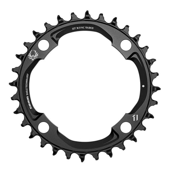 SRAM X-Sync 2 Eagle Chainring - 32 Tooth 104mm BCD 12-Speed Black