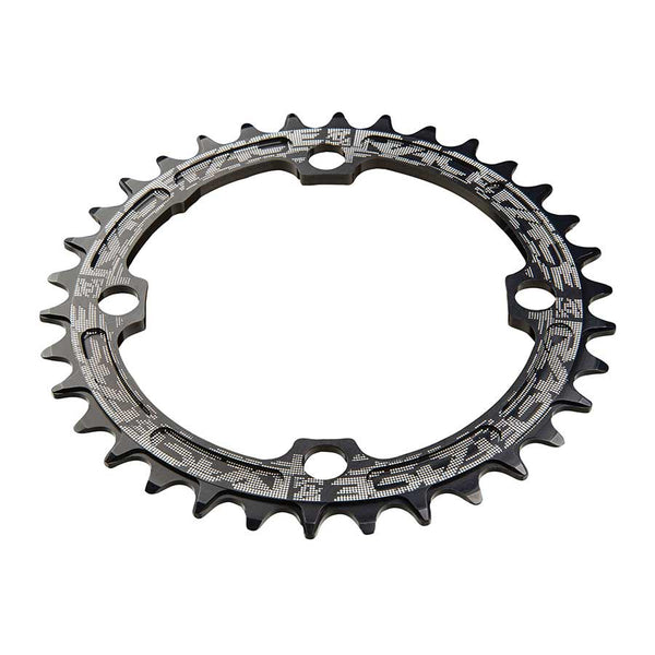 RaceFace Narrow Wide Chainring: 104mm BCD 30t Black