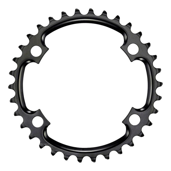 SRAM 11-Speed 34t 110mm Asymmetric BCD Steel Chainring Black