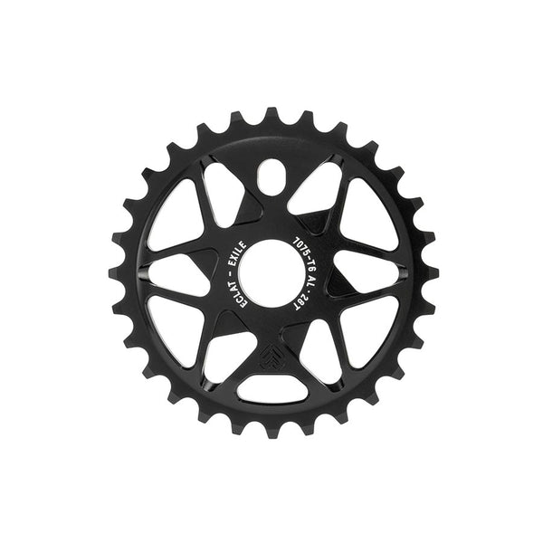 Eclat Exile Chainring Teeth: 28 7075-T6 Aluminum Black